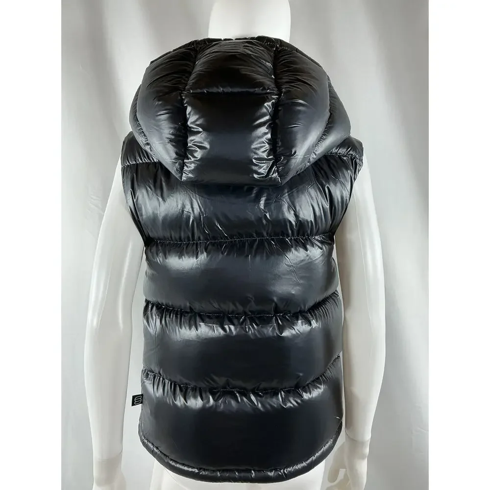 Aritzia Black Puffer Vest - Picture 3 of 4